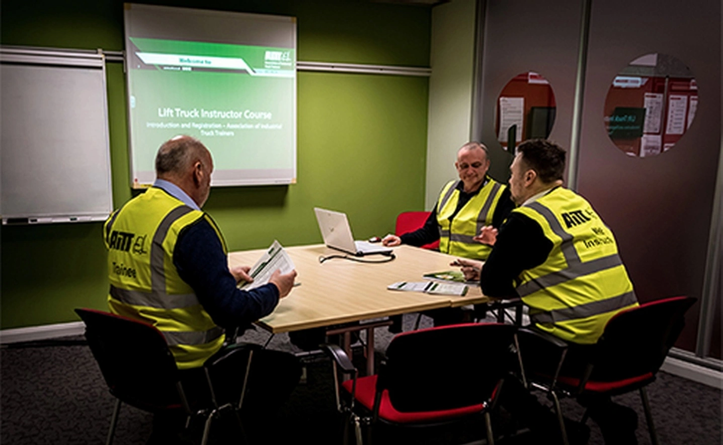 Corporate training session